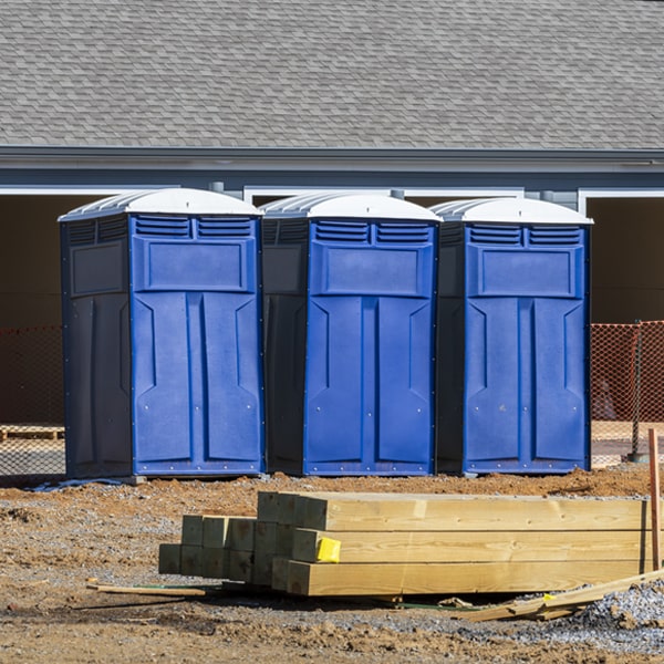 how do you ensure the portable toilets are secure and safe from vandalism during an event in Parkdale Michigan